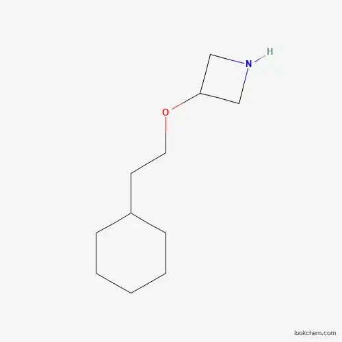 Molecular Structure of 1220038-65-2 (3-(2-Cyclohexylethoxy)azetidine)