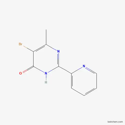 5-bromo-6-methyl-2-pyridin-2-yl-pyrimidin-4-ol