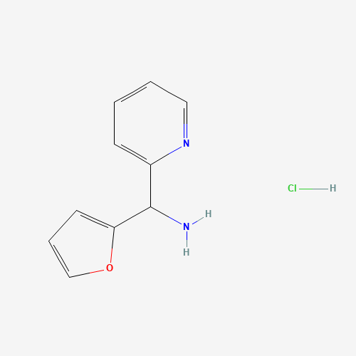 2-Pyridinemethanamine, .alpha.-2-furanyl-, hydrochloride (1:1)