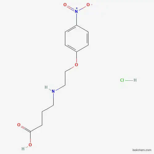 4-(2-(4-nitrophenoxy)ethylamino)butanoic acid hydrochloride