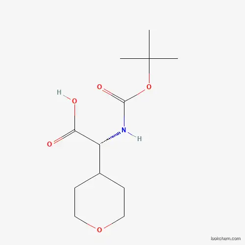 (R)-2-((tert-Butoxycarbonyl)amino)-2-(tetrahydro-2H-pyran-4-yl)acetic acid