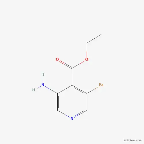 Ethyl 3-amino-5-bromopyridine-4-carboxylate, 3-Amino-5-bromo-4-(ethoxycarbonyl)pyridine