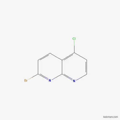 2-bromo-5-chloro-1,8-naphthyridine CAS No.1260862-24-5