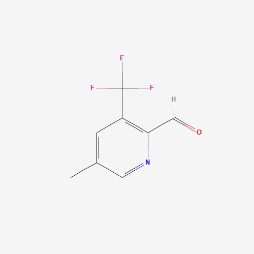 Molecular Structure of 1289060-42-9 (5-Methyl-3-(trifluoromethyl)picolinaldehyde)