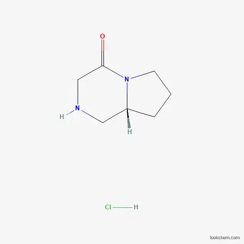 (R)-Hexahydro-pyrrolo[1,2-a]pyrazin-4-one hydrochloride