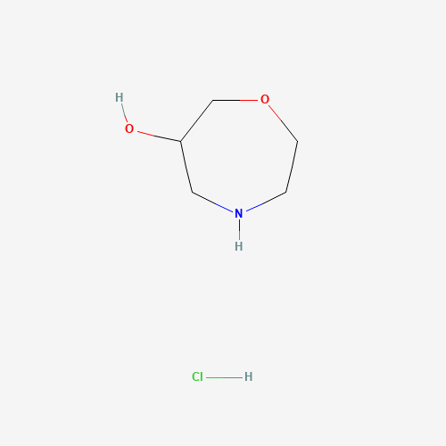 1,4-oxazepan-6-ol hydrochloride