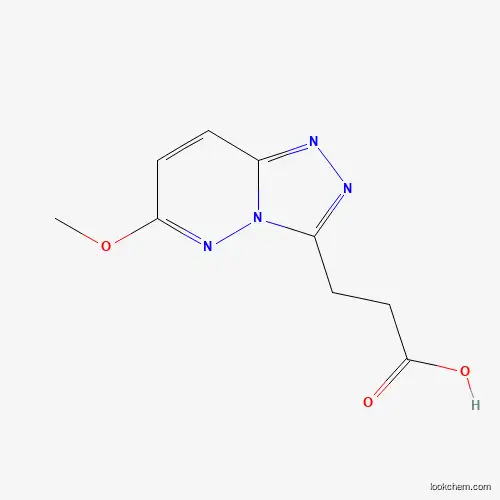 3-(6-Methoxy[1,2,4]triazolo[4,3-b]pyridazin-3-yl)propanoic acid