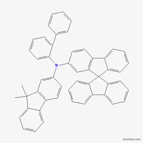 Molecular Structure of 1364603-07-5 (N-([1,1'-Biphenyl]-2-yl)-N-(9,9-dimethyl-9H-fluoren-2-yl)-9,9'-spirobi[fluoren]-2-amine)