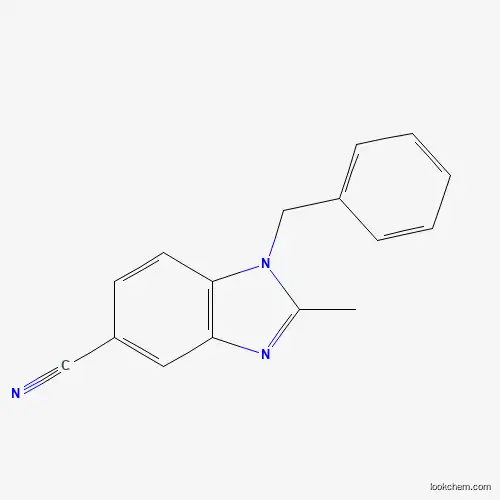 Best price/ 1-Benzyl-2-methyl-1,3-benzodiazole-5-carbonitrile  CAS NO.1403483-72-6