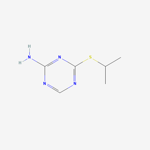 Molecular Structure of 1415719-22-0 (4-(Isopropylthio)-1,3,5-triazin-2-amine)