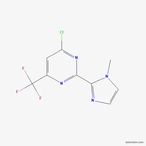 4-Chloro-2-(1-methyl-1H-imidazol-2-yl)-6-(trifluoromethyl)pyrimidine