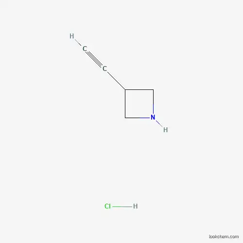 Molecular Structure of 1426424-91-0 (3-Ethynylazetidine hydrochloride)