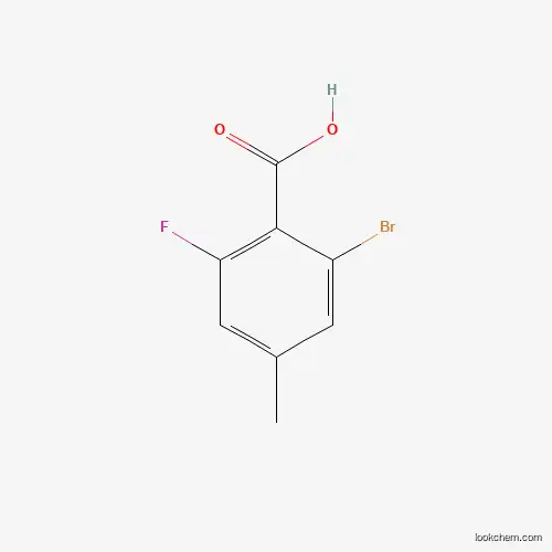 2-BROMO-6-FLUORO-4-METHYLBENZOIC ACID