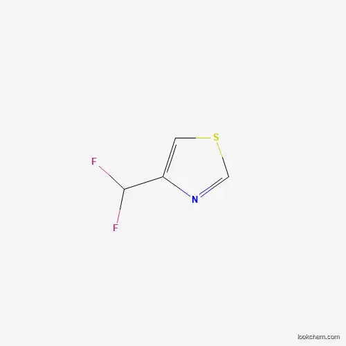 Molecular Structure of 1432754-57-8 (Thiazole, 4-(difluoromethyl)-)