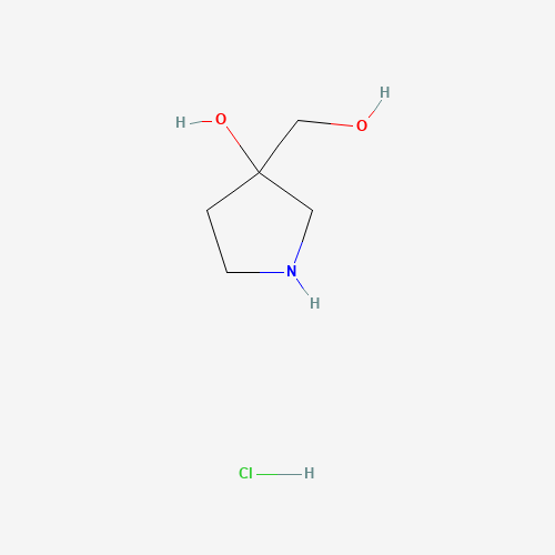 3-(Hydroxymethyl)pyrrolidin-3-ol hydrochloride