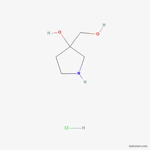 3-(hydroxymethyl)pyrrolidin-3-ol hydrochloride