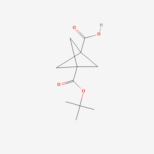 3-(tert-Butoxycarbonyl)bicyclo[1.1.1]pentane-1-carboxylicacid(1638765-30-6)
