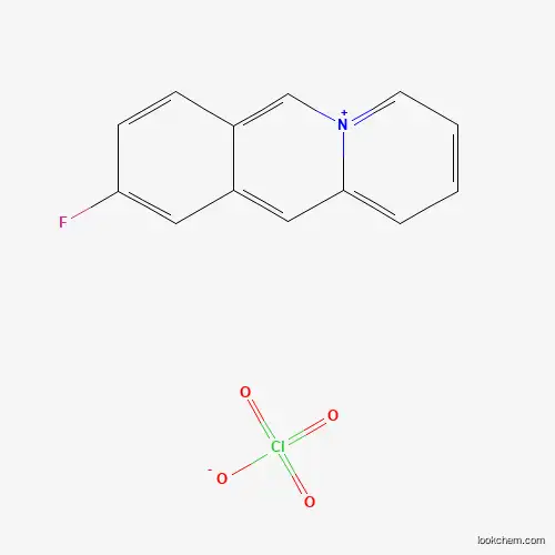 Molecular Structure of 1695-36-9 (9-Fluoropyrido[1,2-b]isoquinolin-5-ium perchlorate)