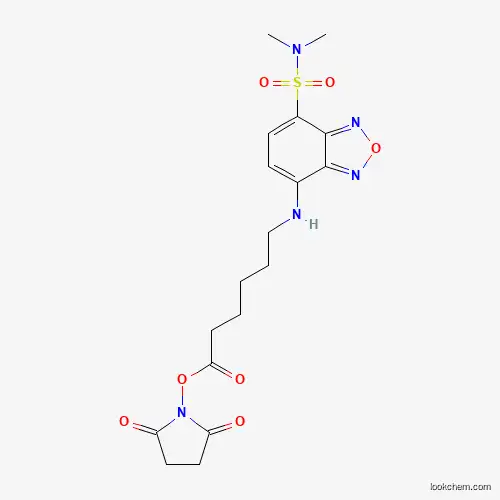 Succinimidyl 6-[[7-(N,N-Dimethylaminosulfonyl)-2,1,3-benzoxadiazol-4-yl]amino]hexanoate