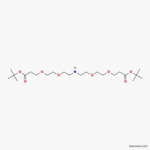 NH-(PEG2-t-butyl ester)2
