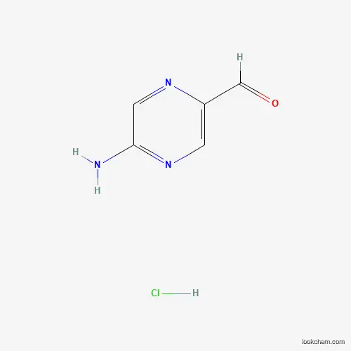 5-Aminopyrazine-2-carbaldehyde hydrochloride