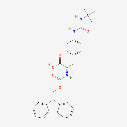 Molecular Structure of 1998216-17-3 (Fmoc-Aph(tBuCbm)-OH)