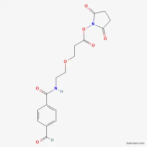 ALD-PH-AMIDO-PEG1-C2-NHS ESTER
