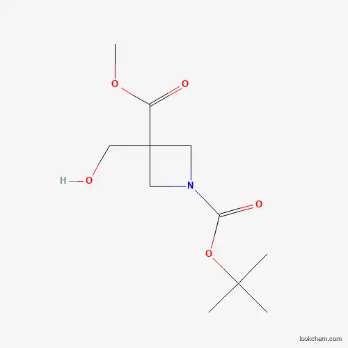 1-tert-butyl 3-methyl 3-(hydroxymethyl)azetidine-1,3-dicarboxylate