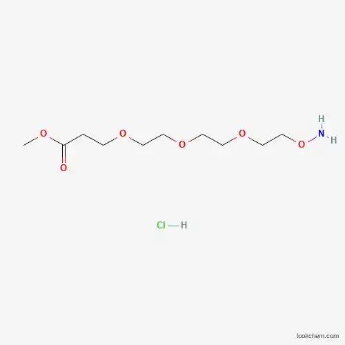 methyl 3-(2-{2-[2-(aminooxy)ethoxy]ethoxy}ethoxy)propanoate hydrochloride