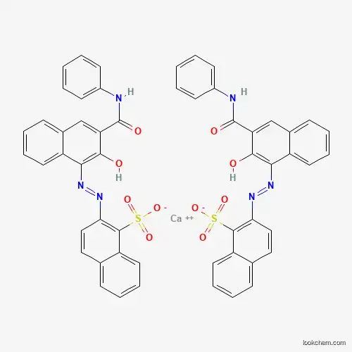 Molecular Structure of 260058-67-1 (1-Naphthalenesulfonic acid, 2-((2-hydroxy-3-((phenylamino)carbonyl)-1-naphthalenyl)azo)-, calcium salt (2:1))