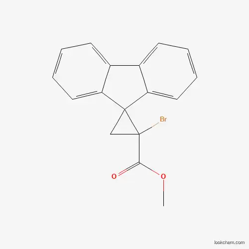 Molecular Structure of 41825-93-8 (Methyl 2-bromospiro[cyclopropane-1,9'-fluorene]-2-carboxylate)