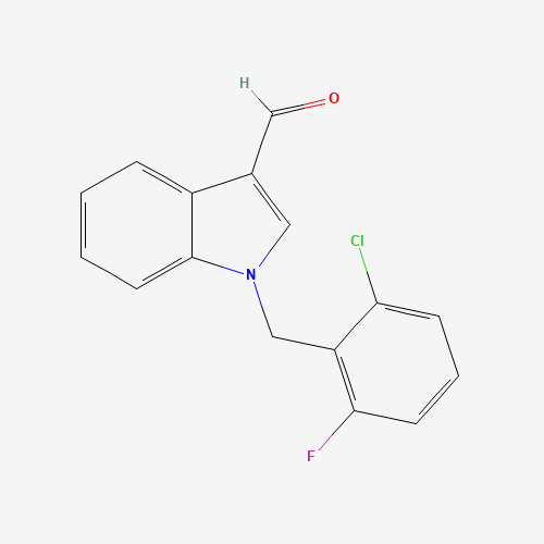 1-(2-CHLORO-6-FLUOROBENZYL)-1H-INDOLE-3-CARBALDEHYDE