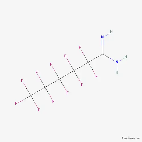 Molecular Structure of 464-21-1 (Perfluorohexanamidine)