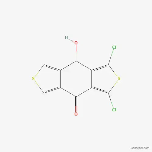 Molecular Structure of 51472-75-4 (1,3-dichloro-4-hydroxy-4H-thieno[3,4-f][2]benzothiol-8-one)