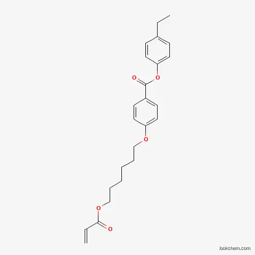 4-[[6-[(1-Oxo-2-propenyl)oxy]hexyl]oxy]benzoic acid 4-ethylphenyl ester
