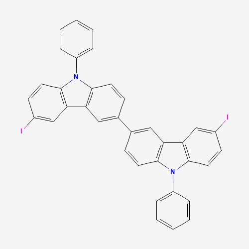 3-Iodo-6-(6-iodo-9-phenyl-9H-carbazol-3-yl)-9-phenyl-9H-carbazole