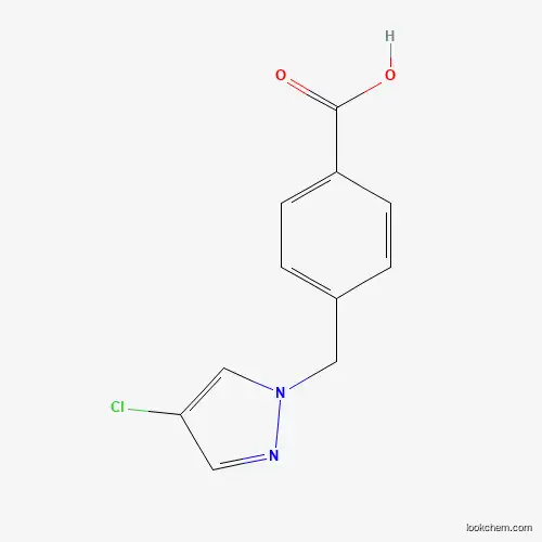 4-(4-CHLORO-PYRAZOL-1-YLMETHYL)벤조산