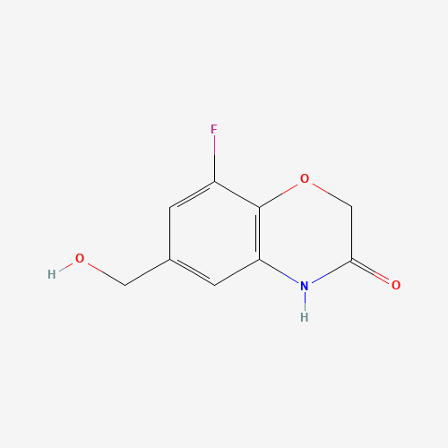 8-fluoro-6-(hydroxyMethyl)-3,4-dihydro-2H-1,4-
benzoxazin-3-one