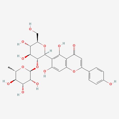 2″-O-α-L-Rhamnopyranosyl-isovitexin CAS No:72036-50-1