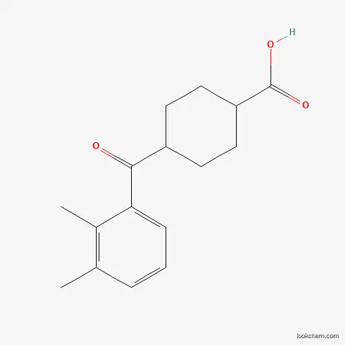 CIS-4-(2,3-DIMETHYLBENZOYL)CYCLOHEXANE-1-CARBOXYLIC ACID