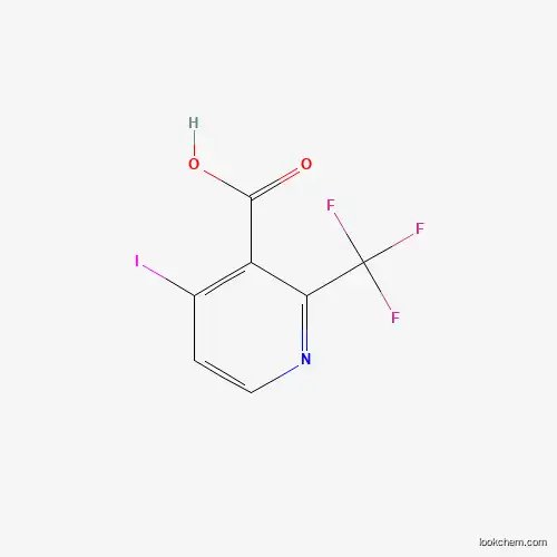 Molecular Structure of 749875-19-2 (4-Iodo-2-(trifluoromethyl)nicotinic acid)