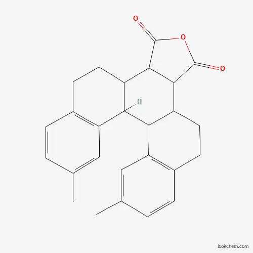 Molecular Structure of 7499-50-5 (5,23-Dimethyl-14-oxahexacyclo[15.8.0.02,11.03,8.012,16.020,25]pentacosa-3(8),4,6,20(25),21,23-hexaene-13,15-dione)