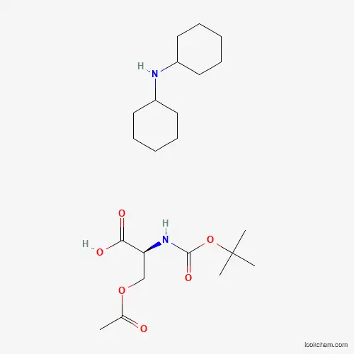 N-α-t-Butoxycarbonyl-O-acetyl-L-serine dicyclohexylammonium salt