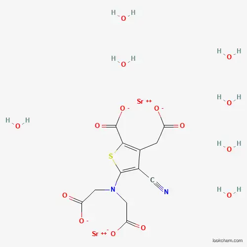 Molecular Structure of 796104-87-5 (Strontium ranelate heptahydrate)