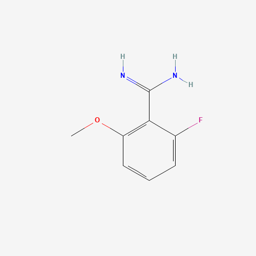 2-FLUORO-6-METHOXY-BENZAMIDINE