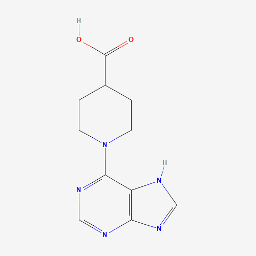 1-(9H-Purin-6-yl)piperidine-4-carboxylic acid