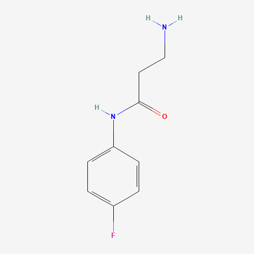 N~1~-(4-fluorophenyl)-beta-alaninamide(SALTDATA: HCl)
