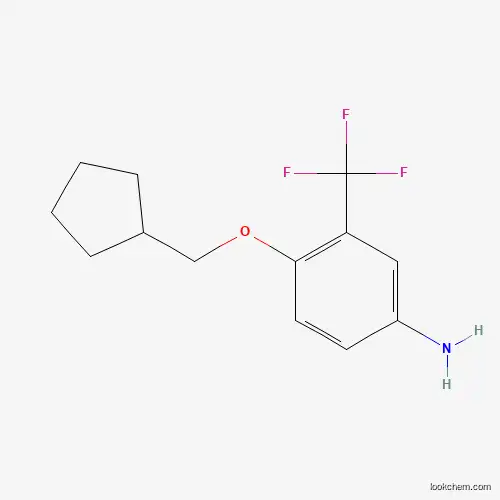 4-(Cyclopentylmethoxy)-3-(trifluoromethyl)aniline