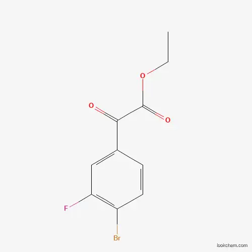 Ethyl 4-bromo-3-fluoro-α-oxobenzeneacetate