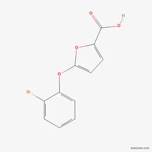 Molecular Structure of 952183-45-8 (5-(2-Bromophenoxy)-2-furoic acid)